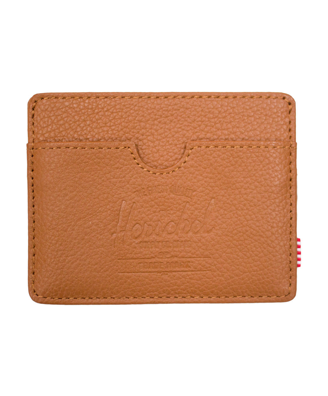 Herschel Supply Co.: Charlie Wallet (Tan Pebbled Leather)