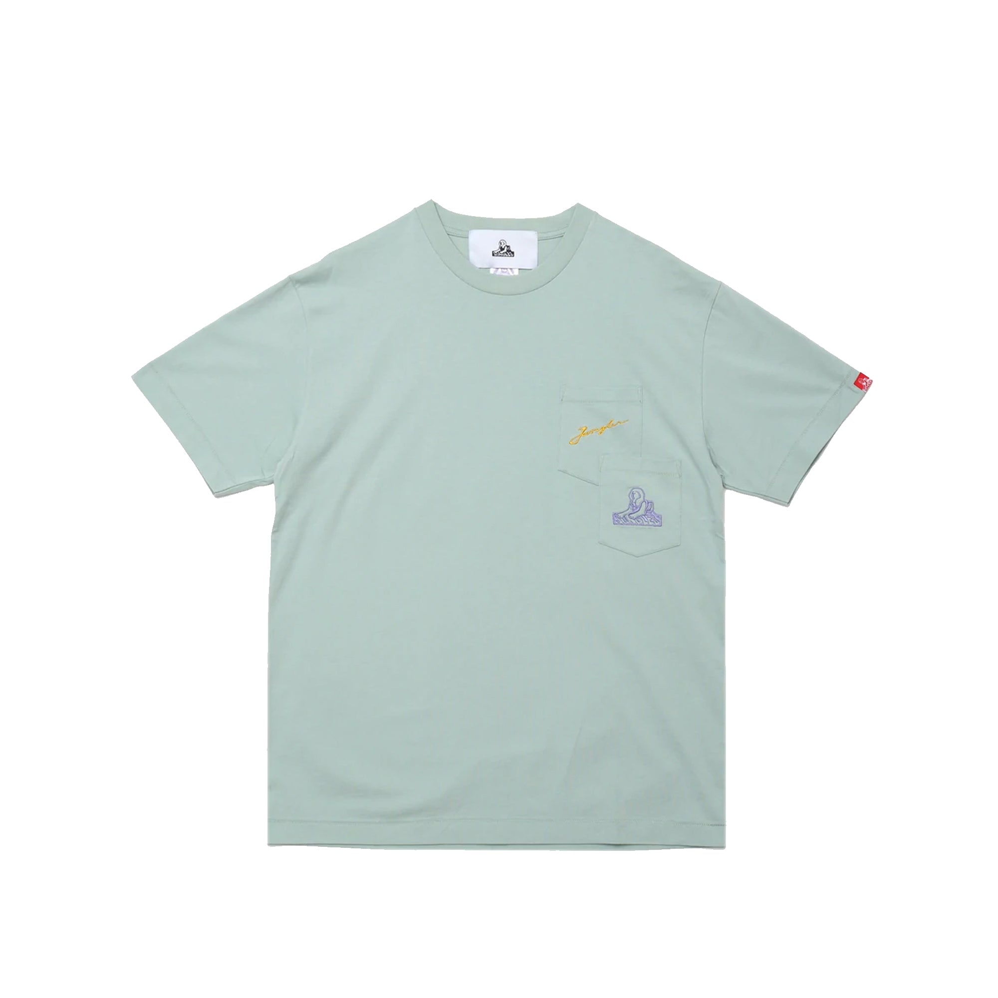 Jungles Mens Our Signature Double Pocket Tee 'Silt Green'