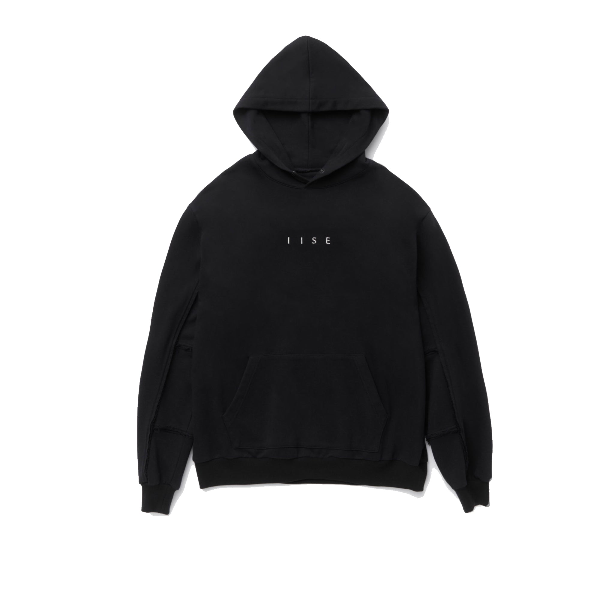 IISE Mens Logo Panel Hoodie 'Black'