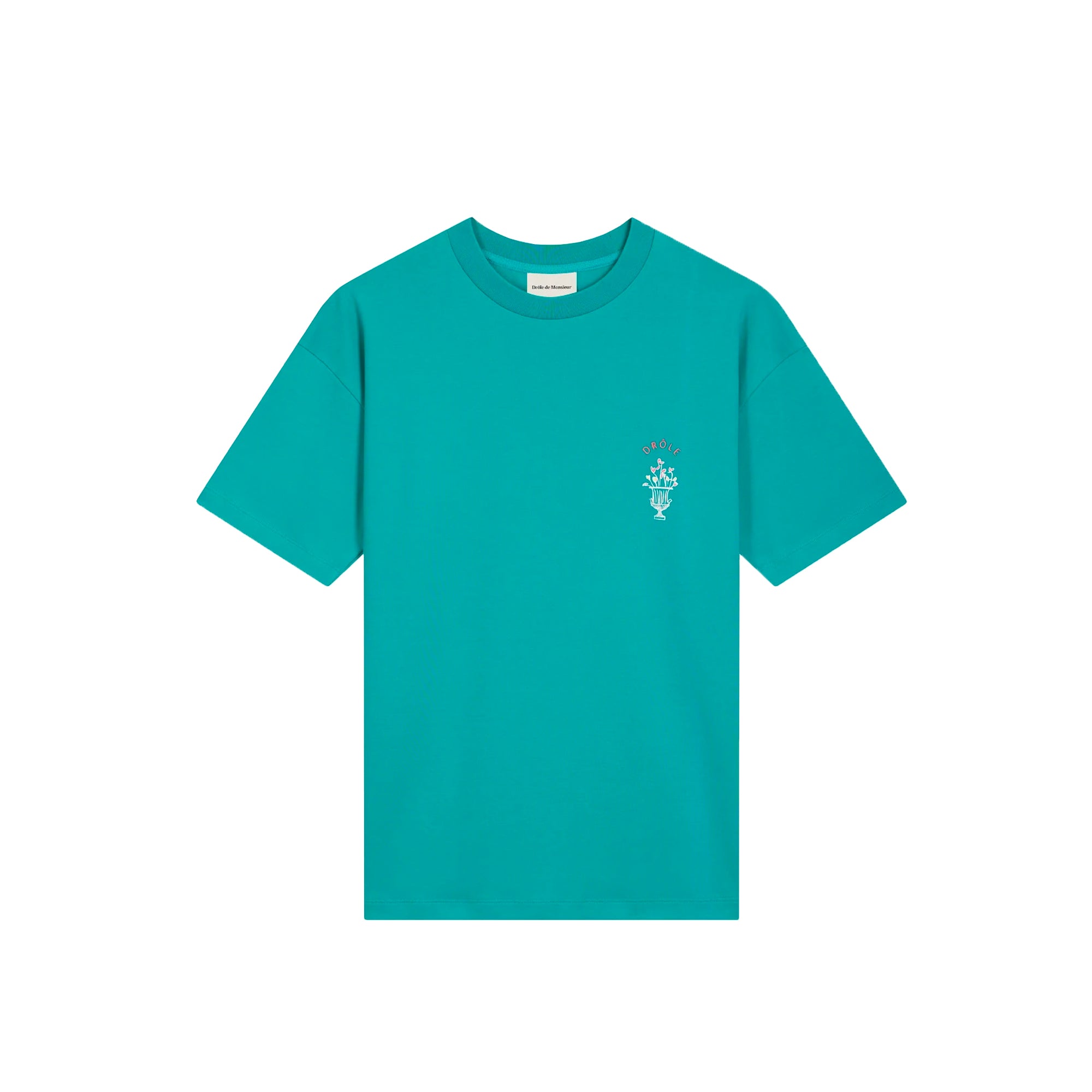 Drole De Monsieur Mens Medicis SS Tee Blue Duck