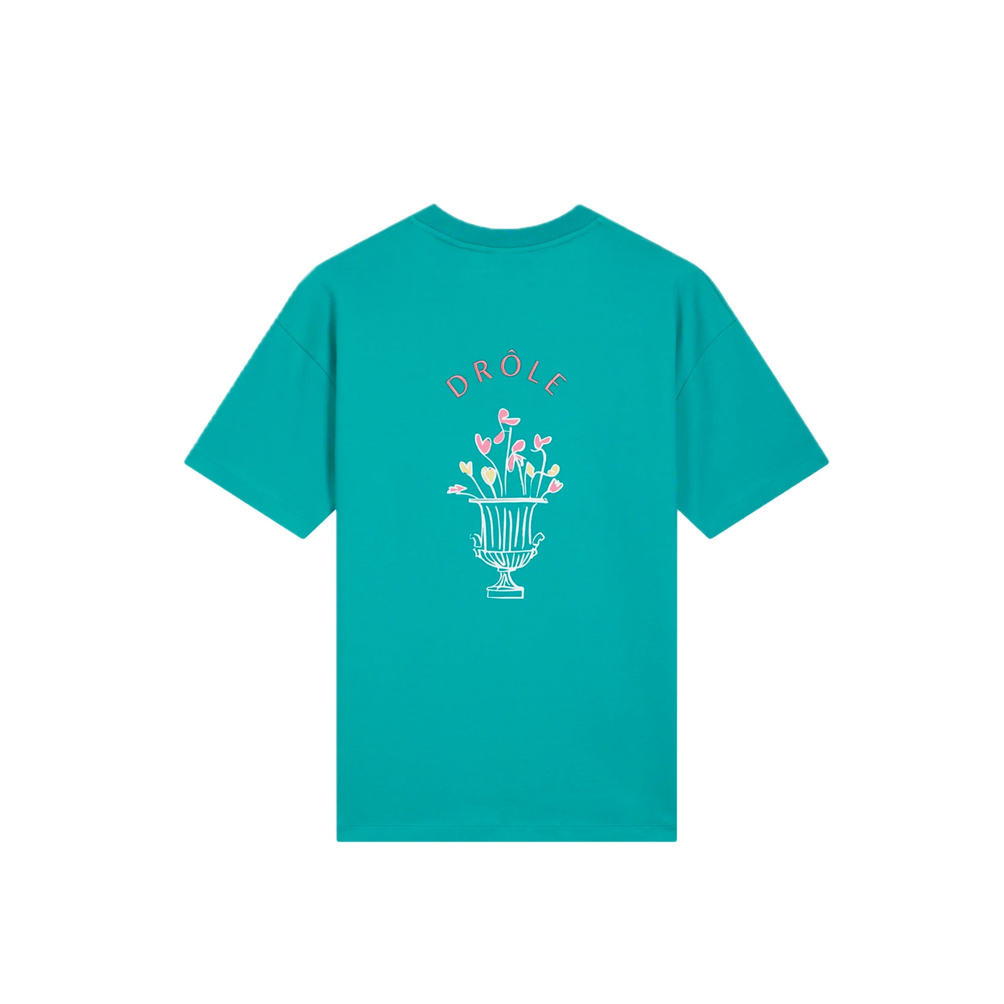 Drole De Monsieur Mens Medicis SS Tee Blue Duck