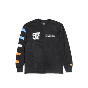 NYCFC x Staples Mens LS Tee 'Black'