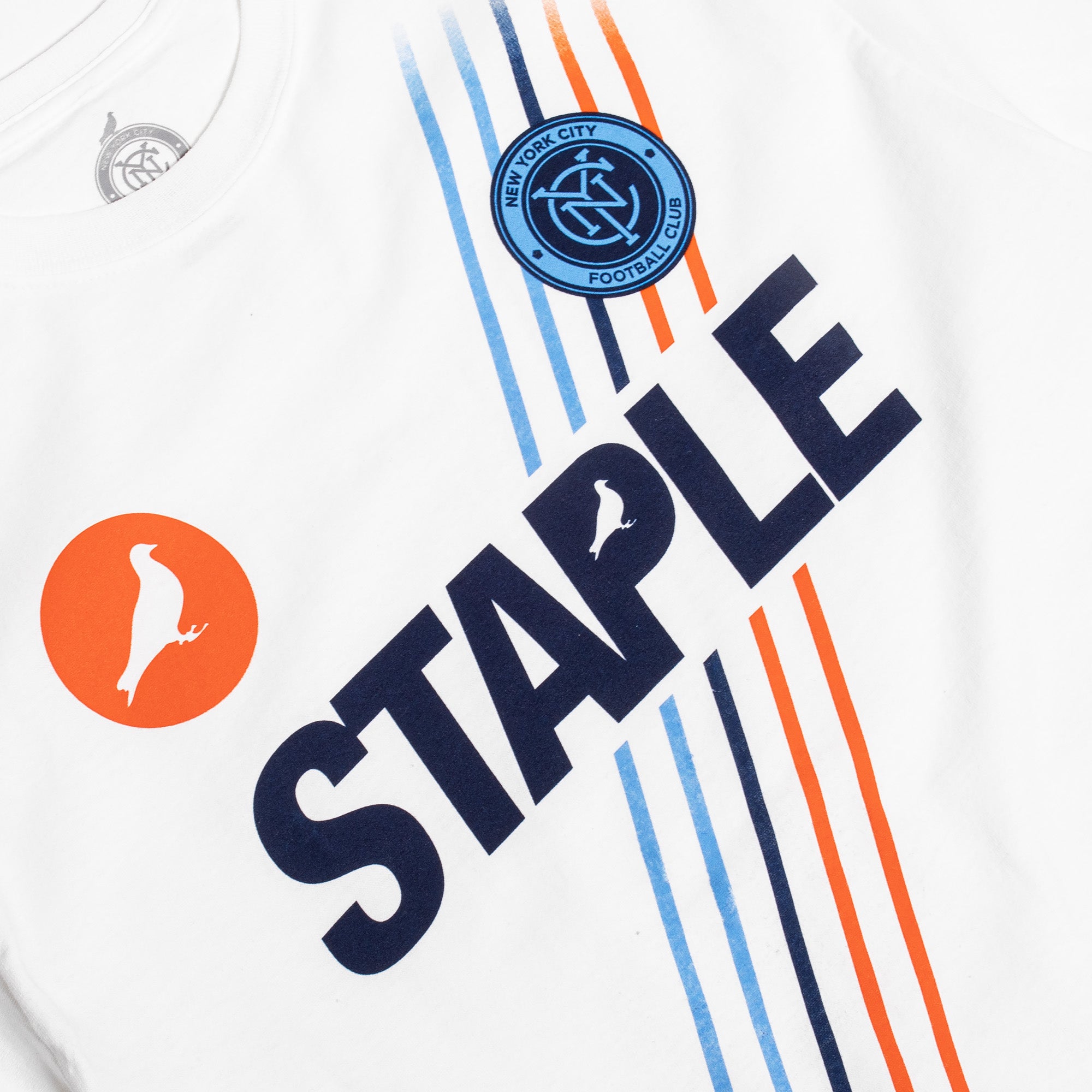 NYCFC x Staple Mens SS Tee 'White'