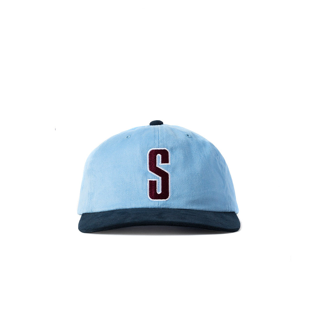 Stussy Global Vintage S Logo Strapback - Light Blue