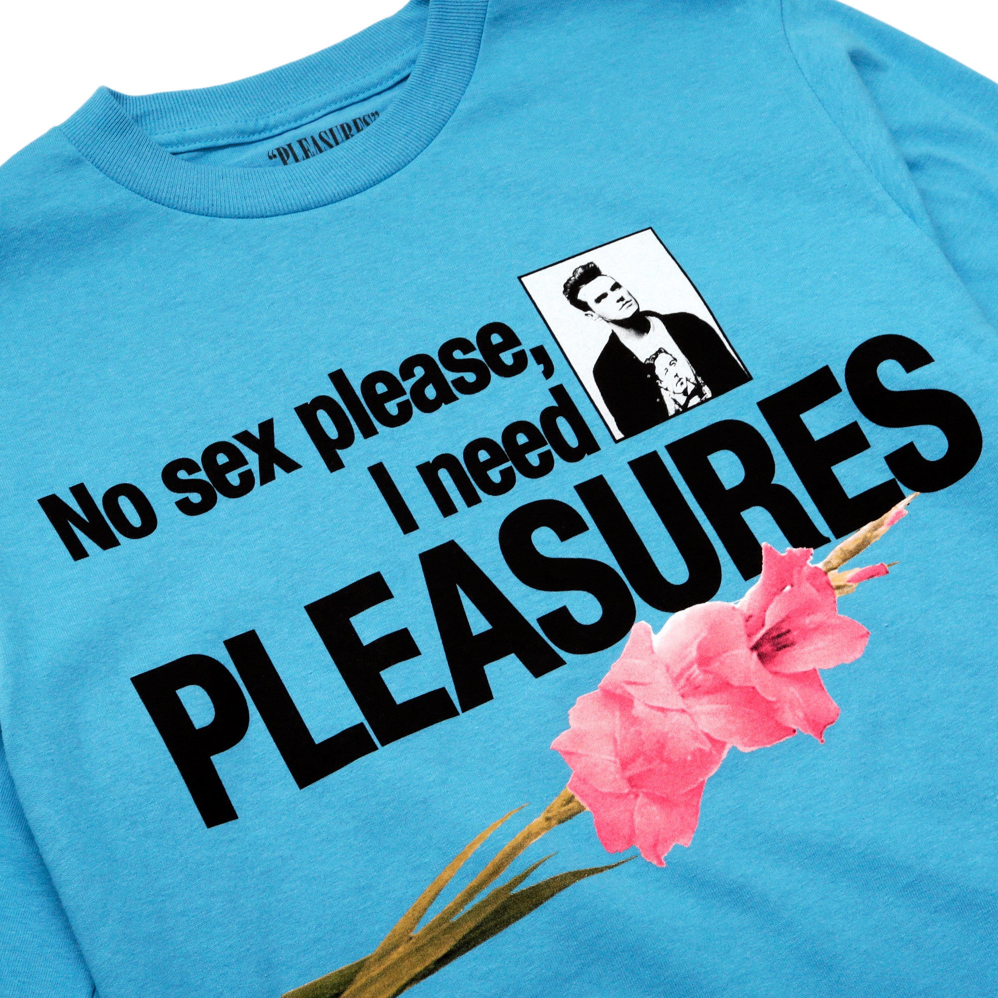 Pleasures Needs Long Sleeve Tee - Carolina Blue