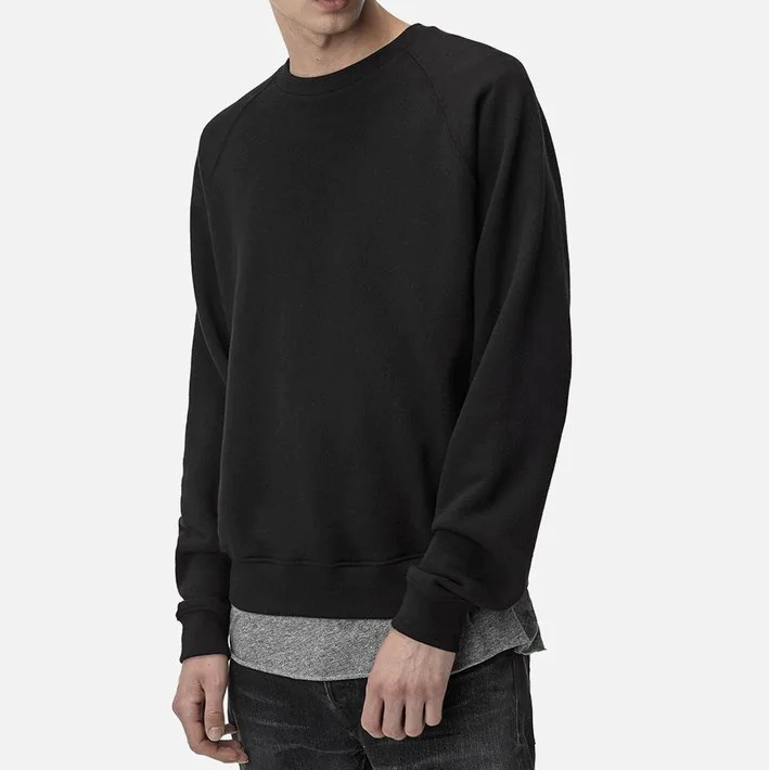 John Elliott Mens Raglan Crew Sweatshirt