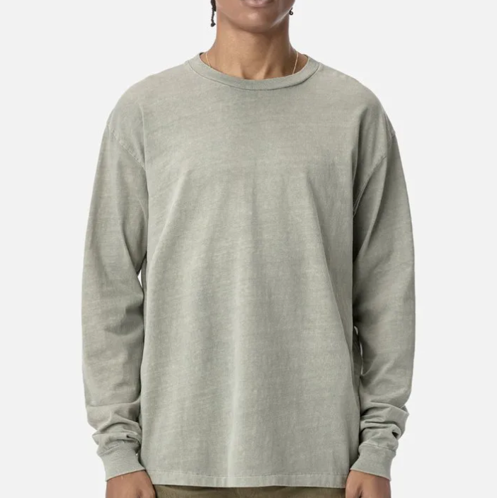 John Elliott Mens Long-Sleeve University Tee