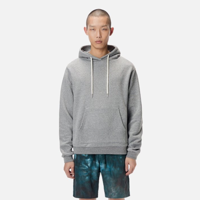 John Elliott Mens Beach Hoodie 'Grey'