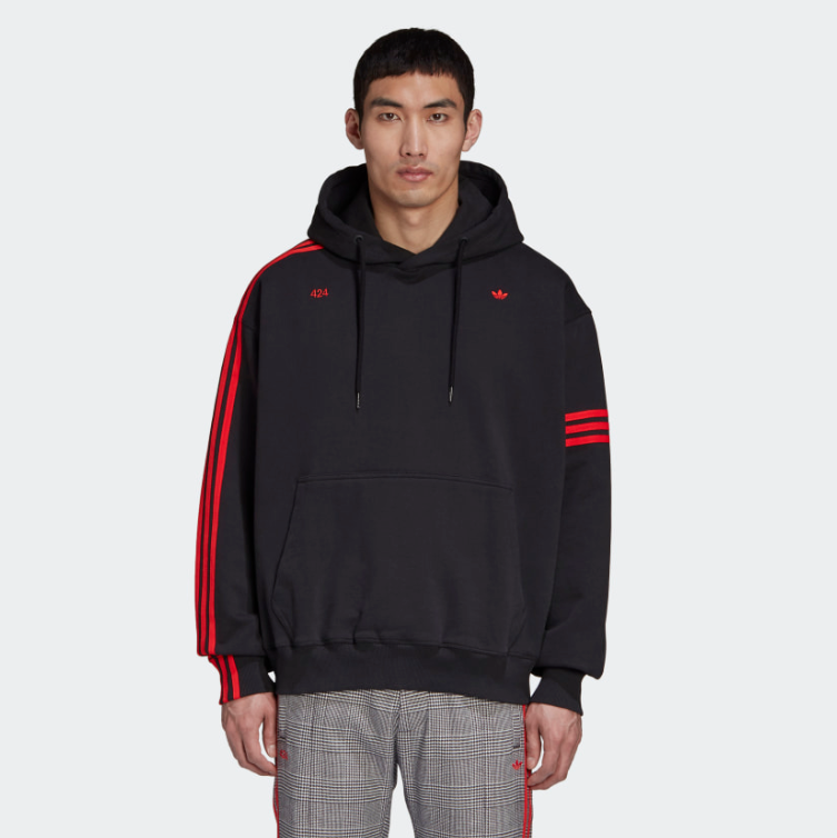 Adidas x 424 Mens Mens R.Y.V. Hoodie