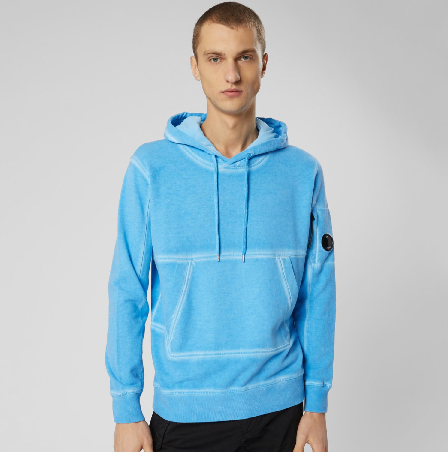 CP Company Mens I.C.E. Lens Hooded Sweater