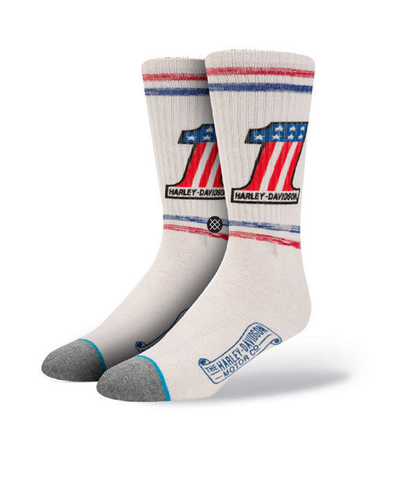 Stance Socks Number One - White