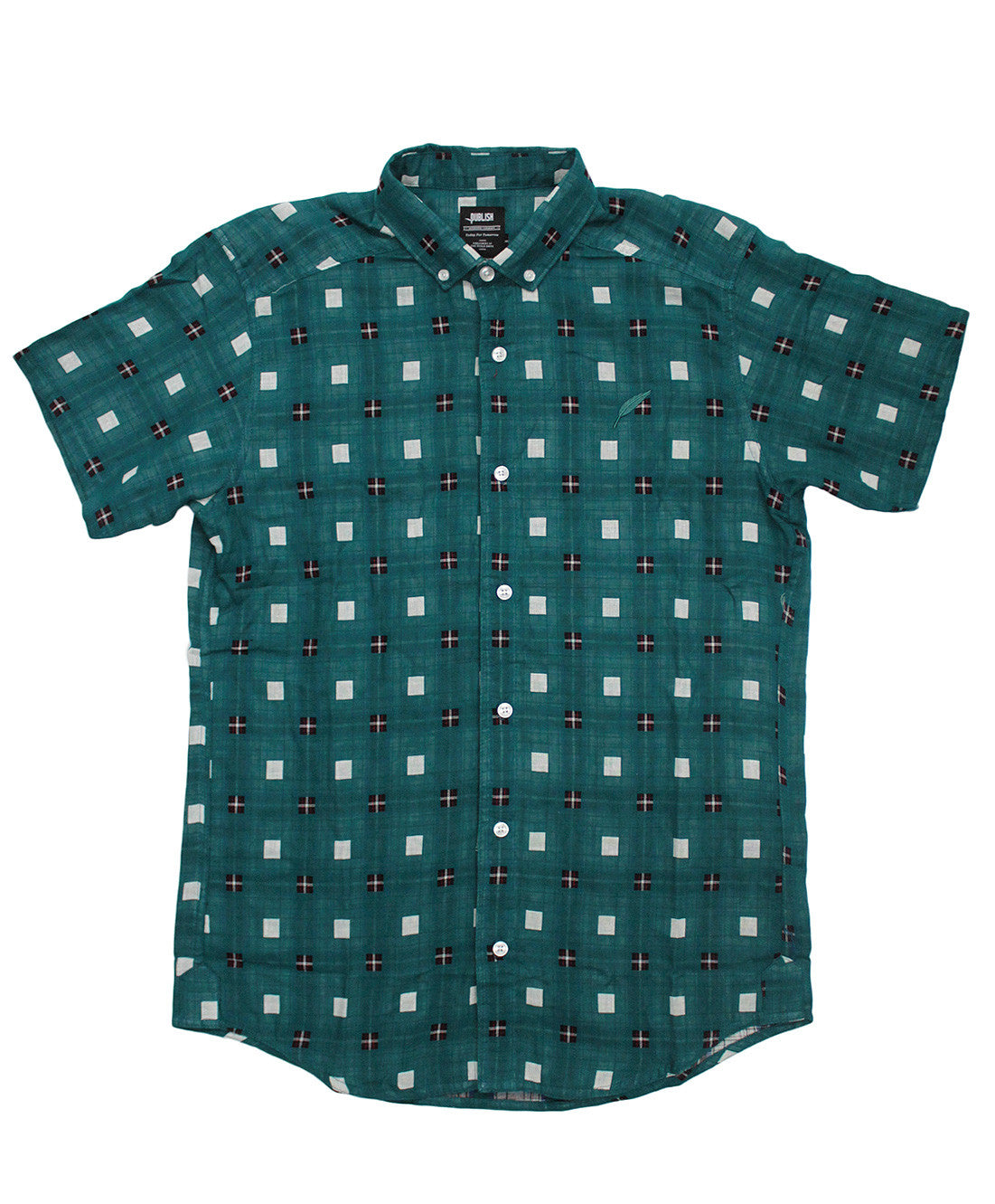 Publish Brand: Stinson Button Up (Teal)