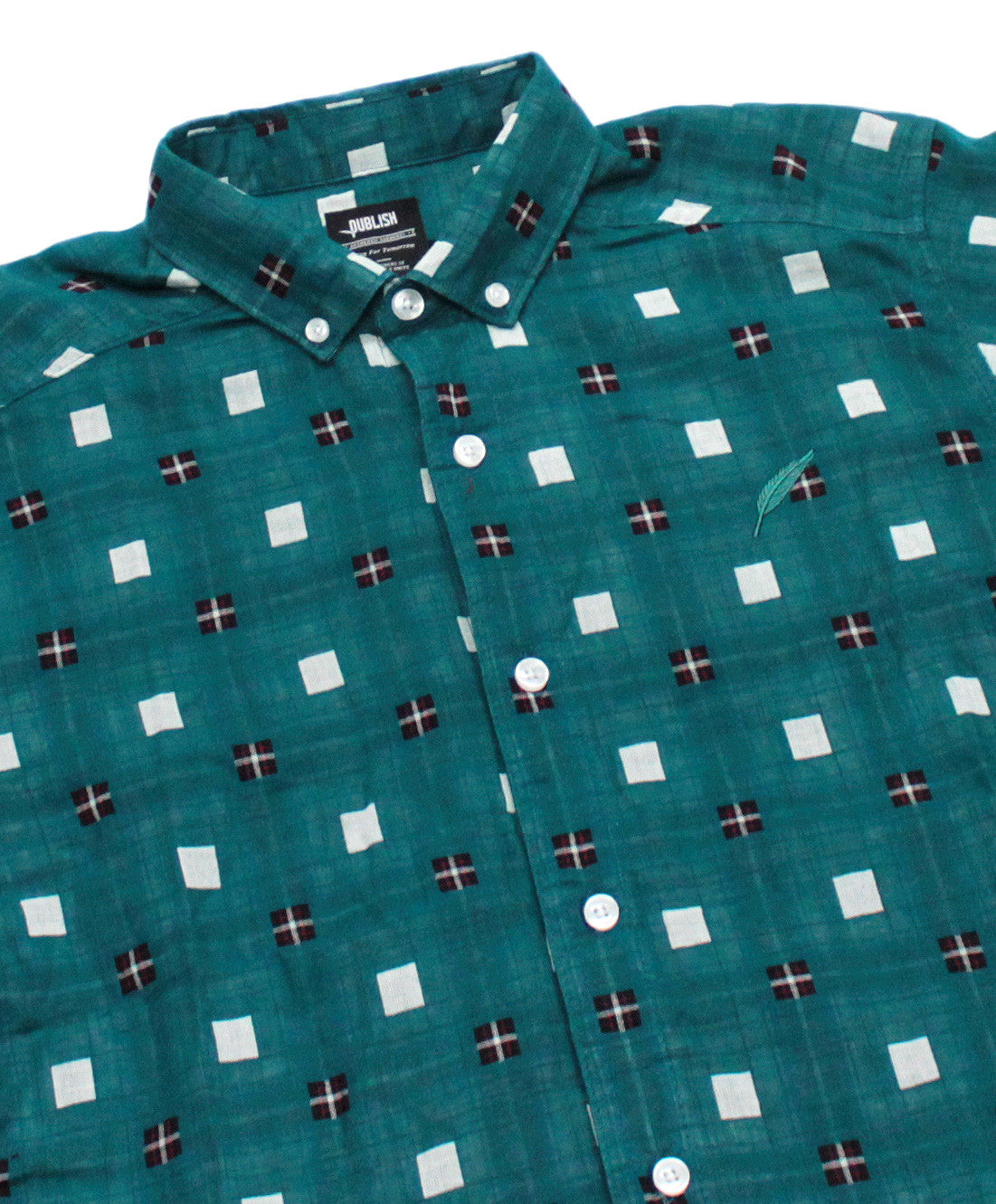 Publish Brand: Stinson Button Up (Teal)