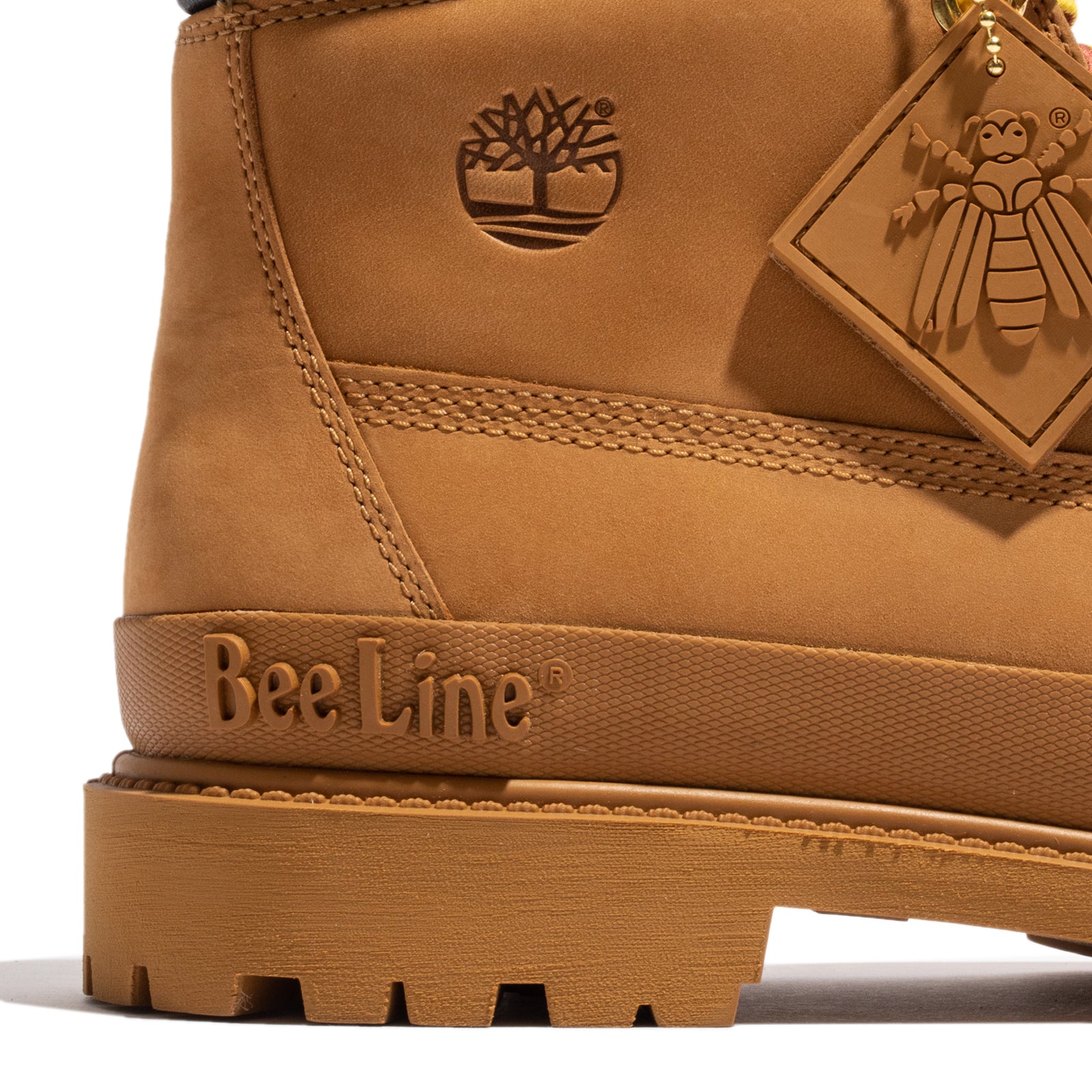 Timberland X Bee Line Mens 6 Inch Premium Rubber Toe Wp Boot Extra Butter