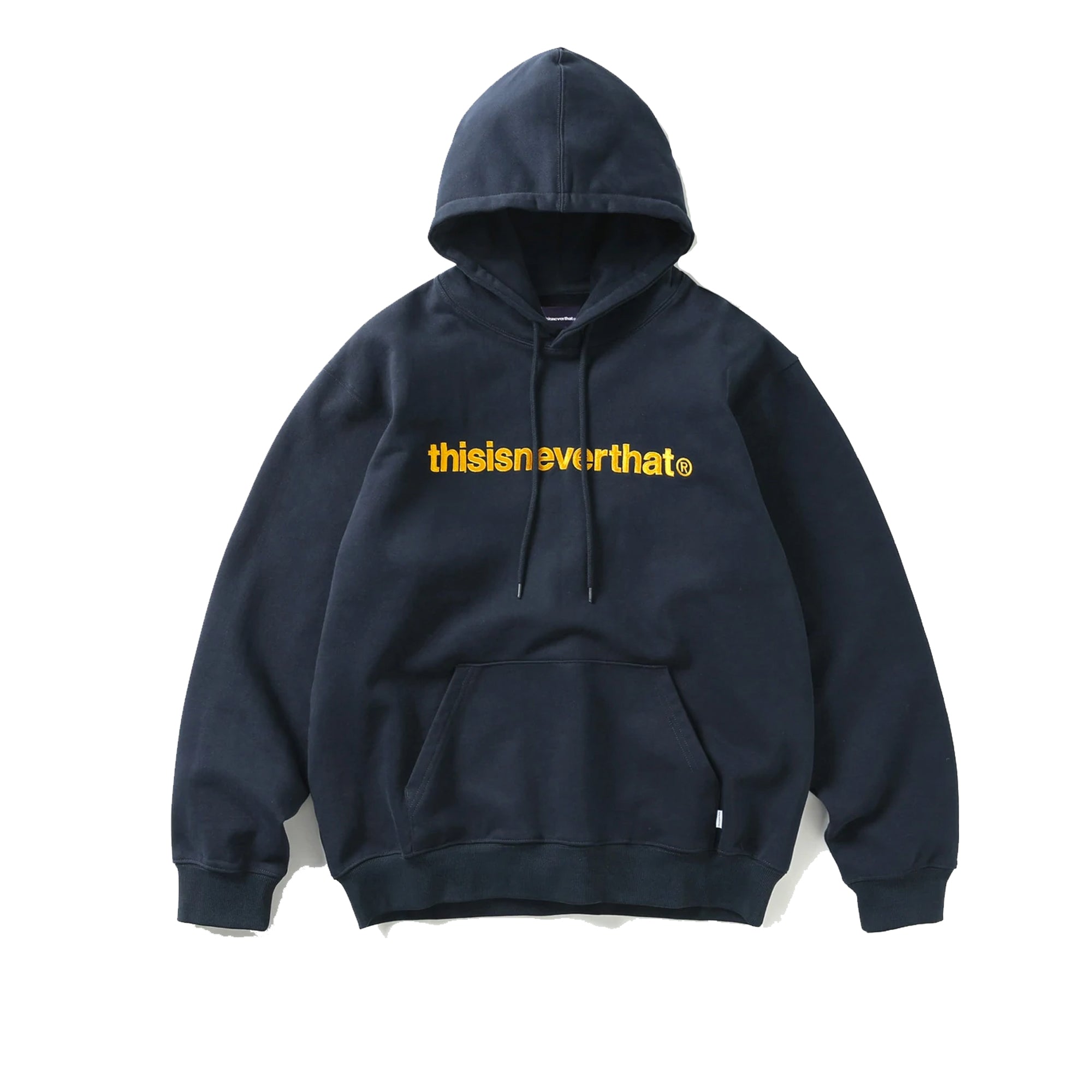 Thisisneverthat Mens T-Logo Hoodie 'Dark Navy'