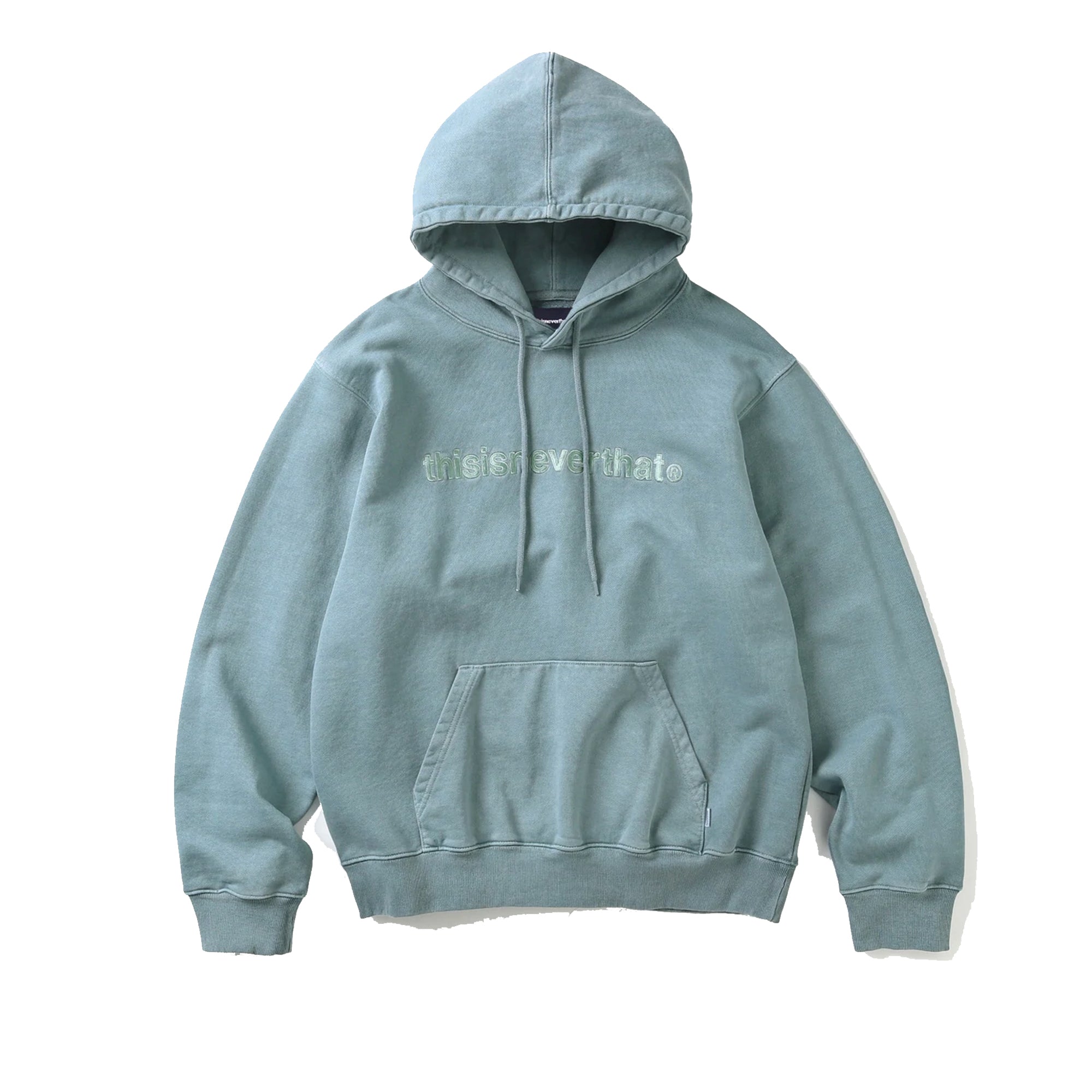 Thisisneverthat Mens T-Logo Hoodie 'Slate'