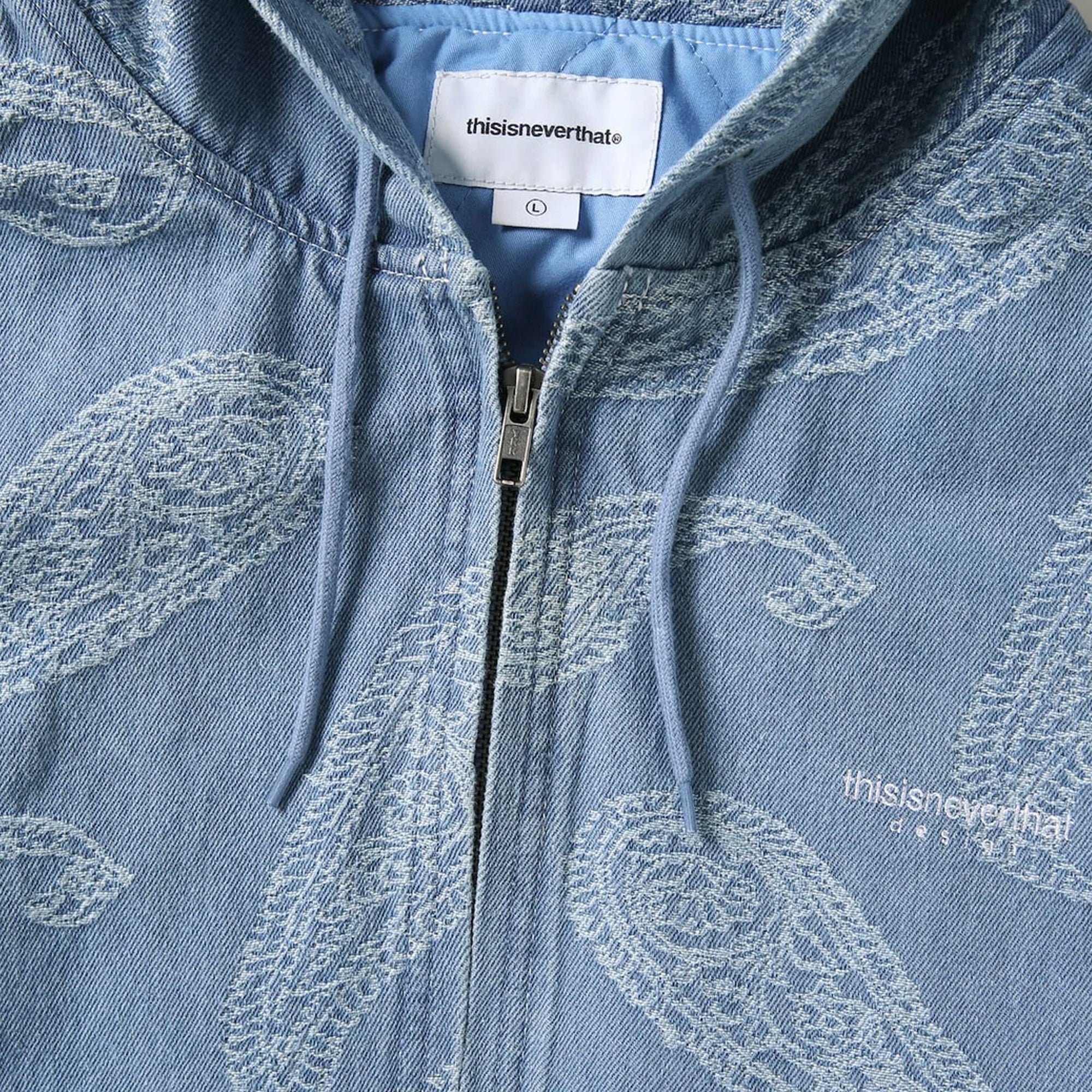 Authier Paisley Print Denim Jacket - Neutrals Jackets, Clothing