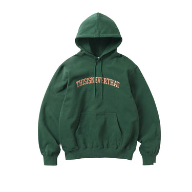 Thisisneverthat Mens Arch-Logo Hoodie 'Forest'