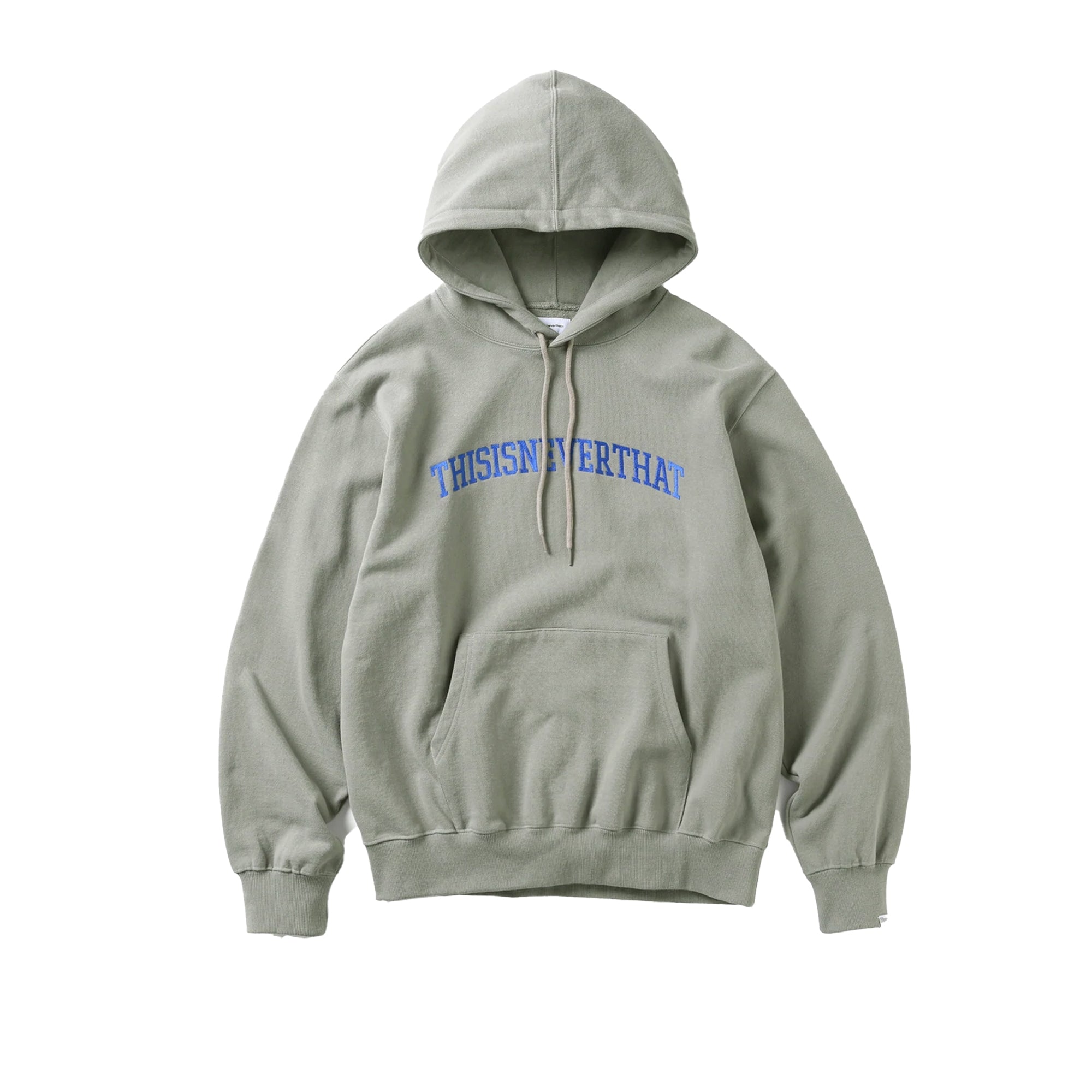 Thisisneverthat Mens Arch-Logo Hoodie 'Grey'