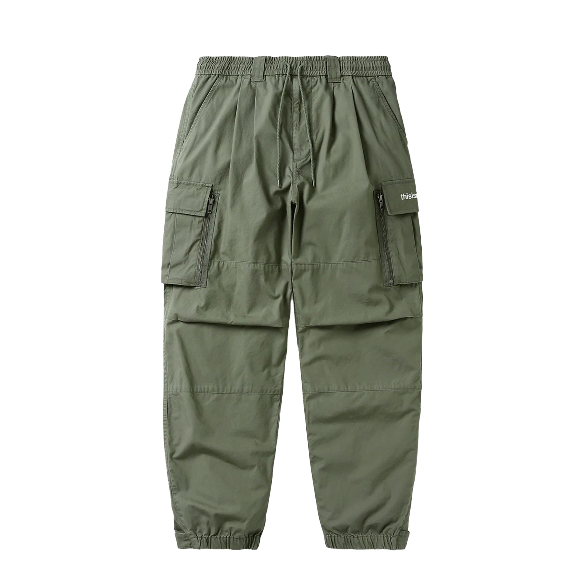 Thisisneverthat Mens Multi Zip Cargo Pant 'Olive'