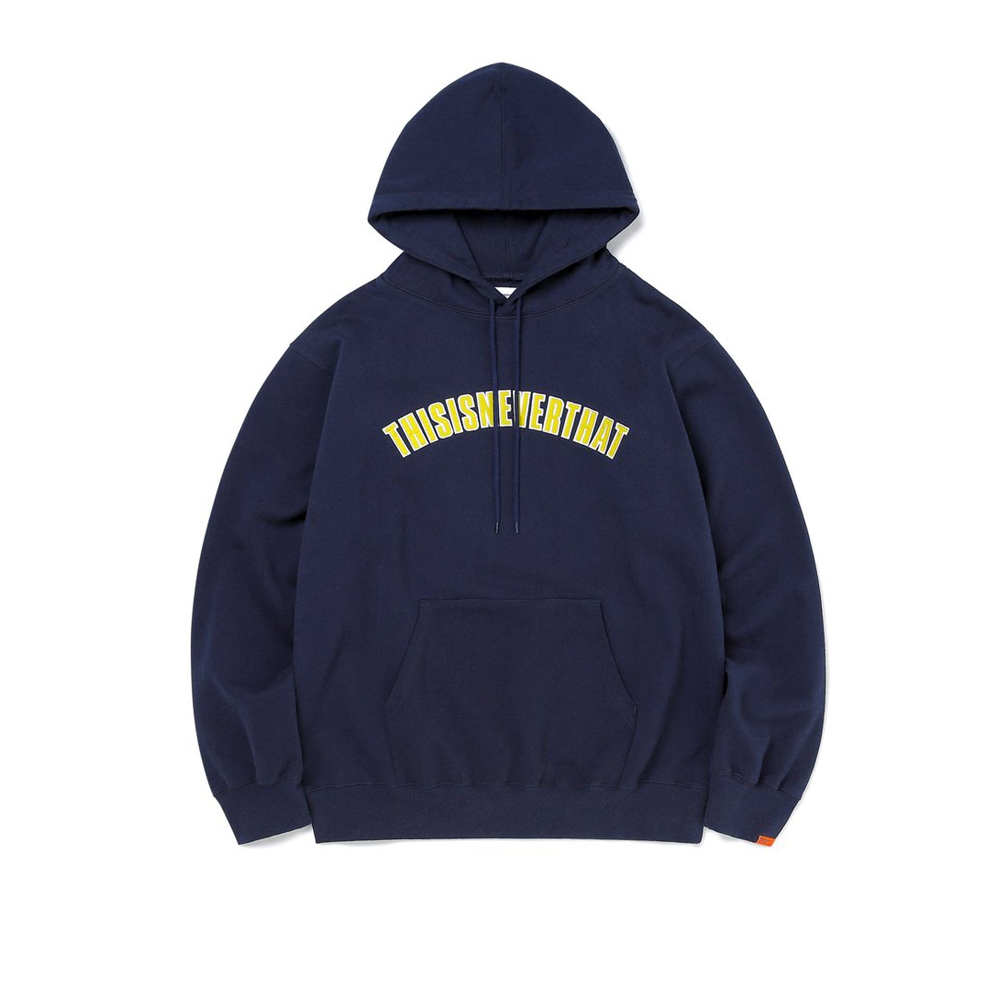 Thisisneverthat Mens New Arc Hooded Sweatshirt 'Dark Navy'