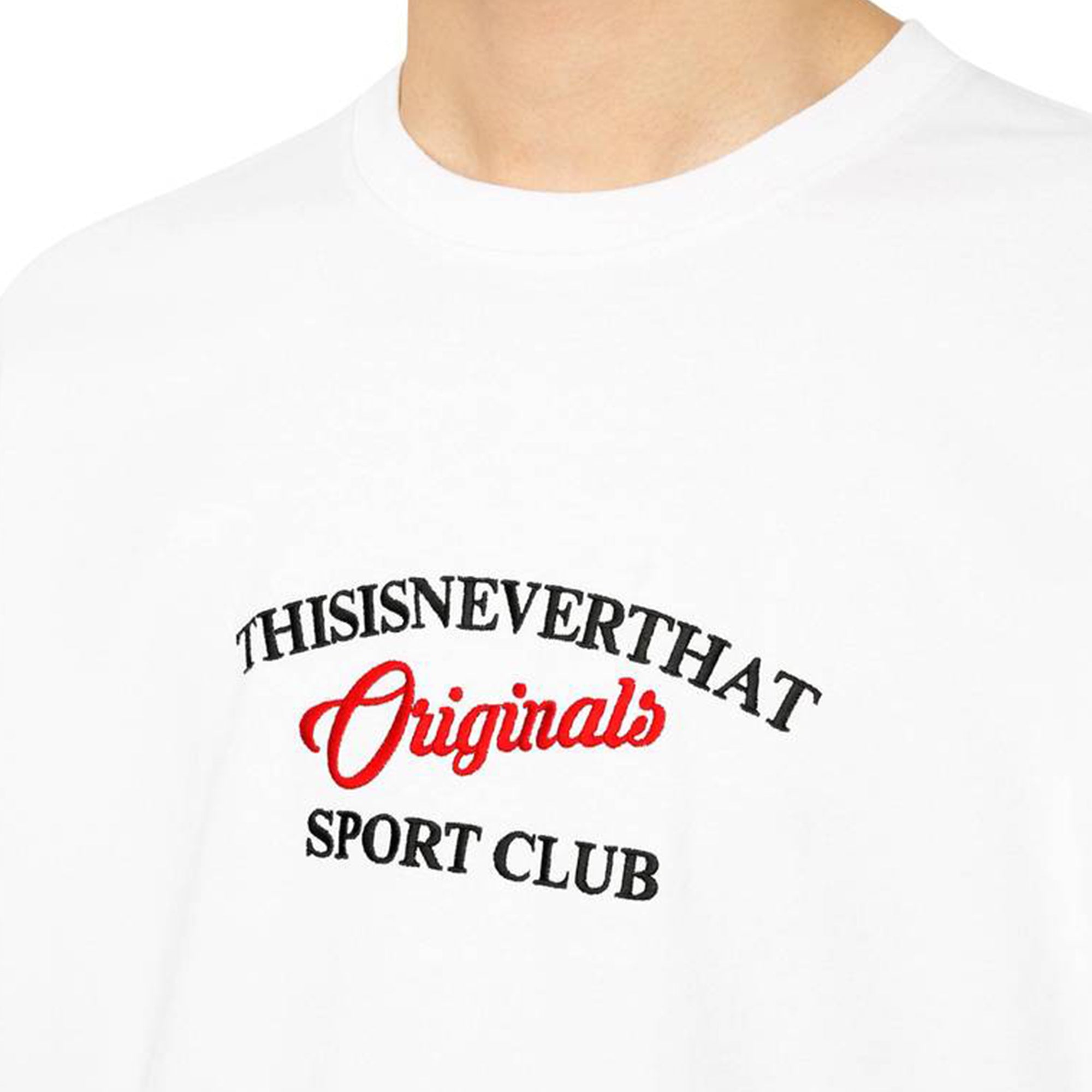 Thisisneverthat Originals Sports Club Tee 'White'