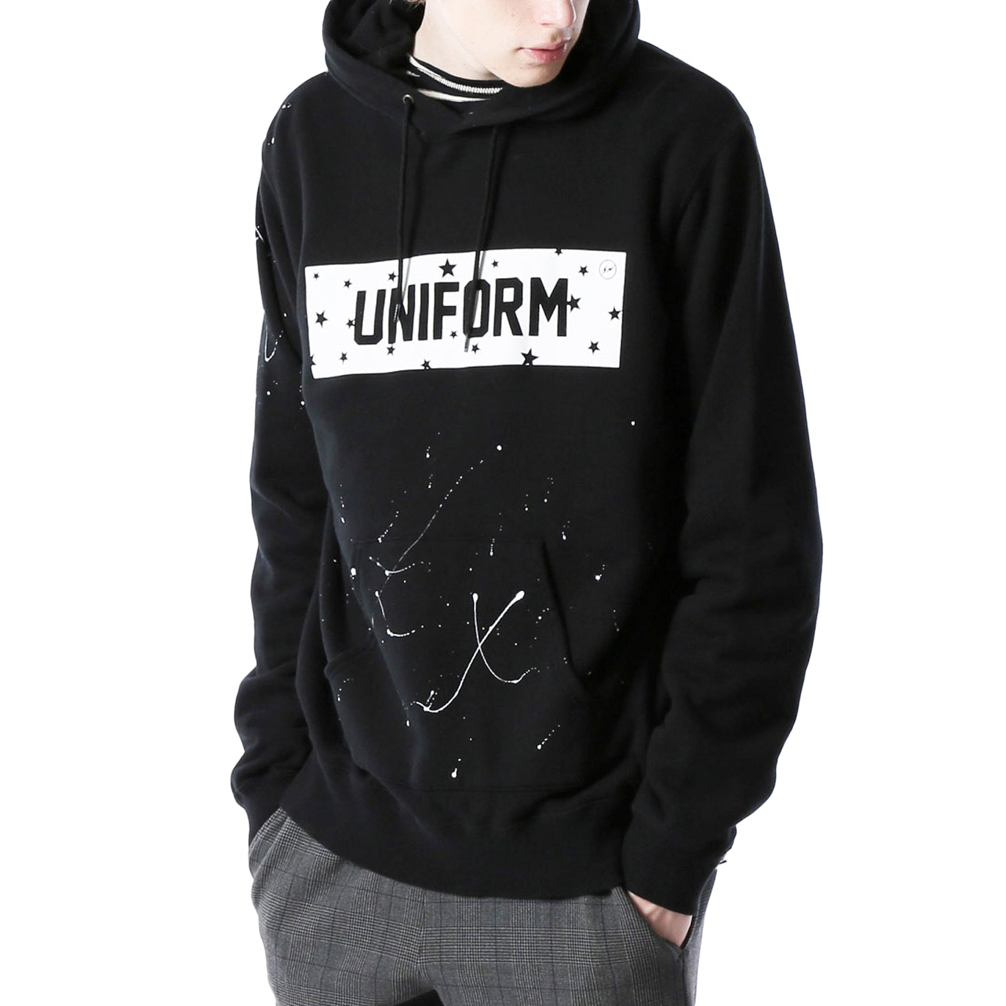 Uniform Experiment Drip Star Logo Pullover [UE-189034]