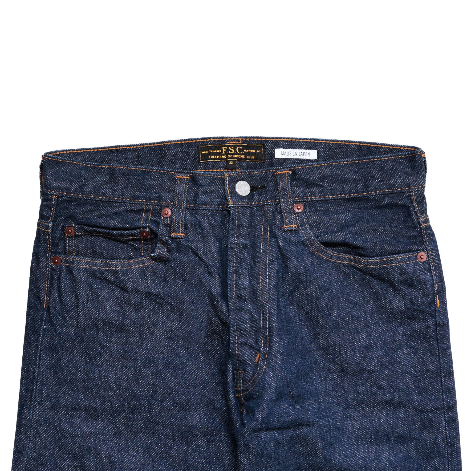 Freeman Sporting Club Mens Washed Denim Pants