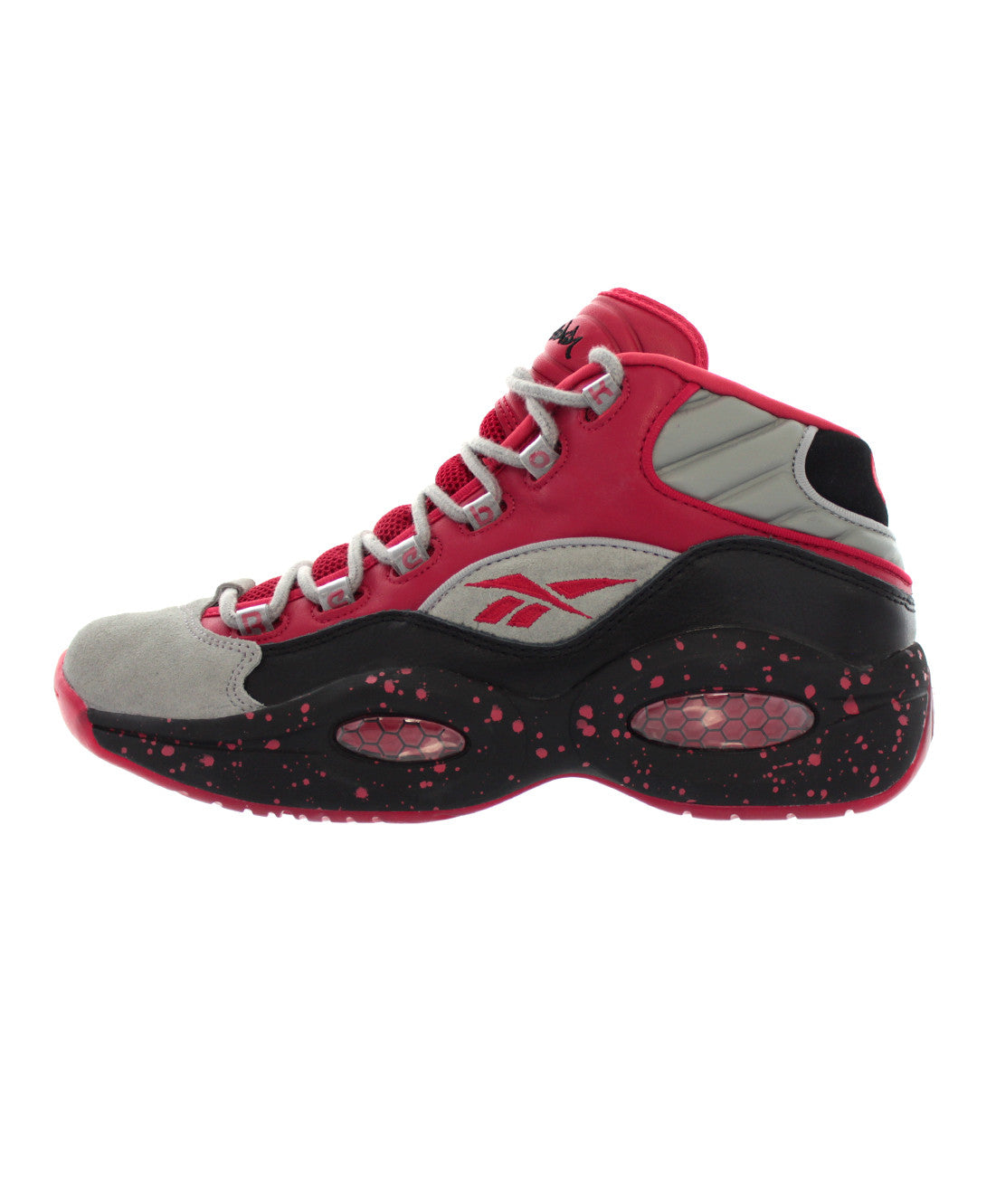 Reebok x Stash: Question Mid (Stash/Carbon/Red/Black)