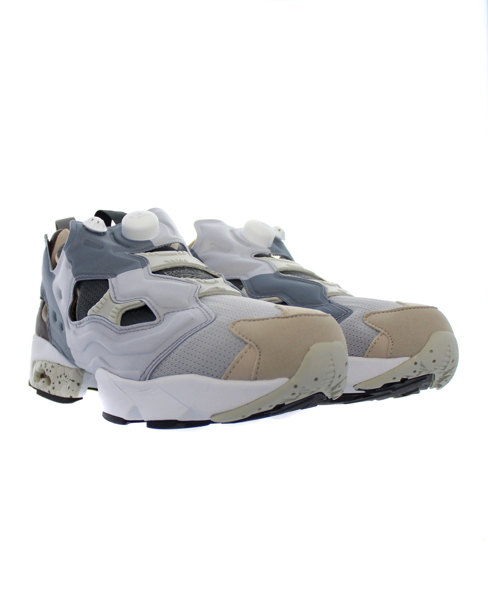 Reebok x Garbstore: Instapump Fury OG (Snow Grey/Grey/White/Blue)