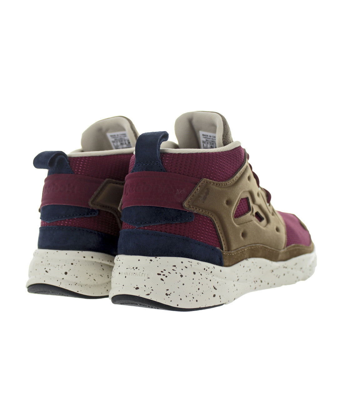 Reebok Men's Furylite Chukka SO - Burgundy/Khaki/Navy