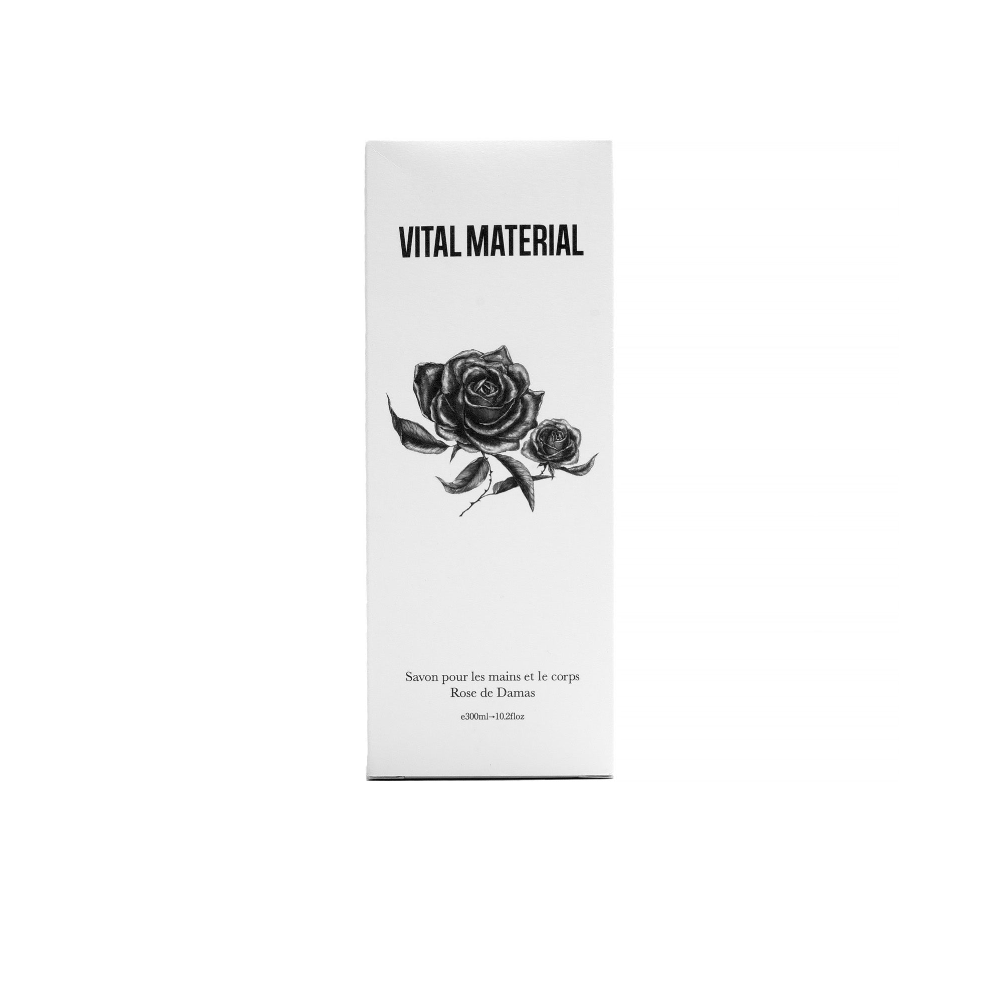 VITAL MATERIAL DAMASK ROSE HAND SOAP