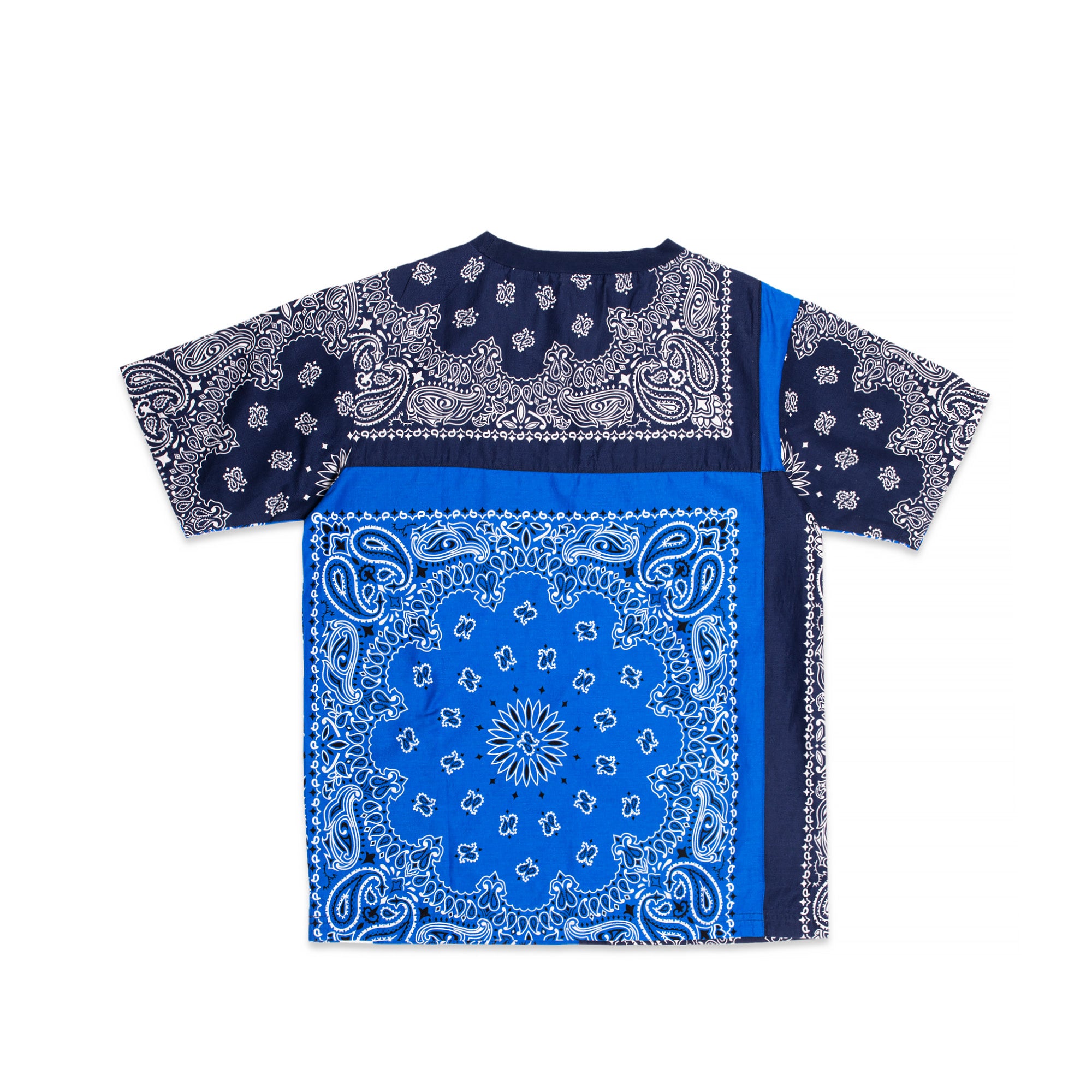 Royal Blue Bandana Shirt