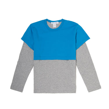 Comme des Garcons SHIRT Mens Layered Long Sleeve Tee