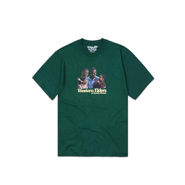 Western Elders Family Brand T-Shirt 'Forest Green'