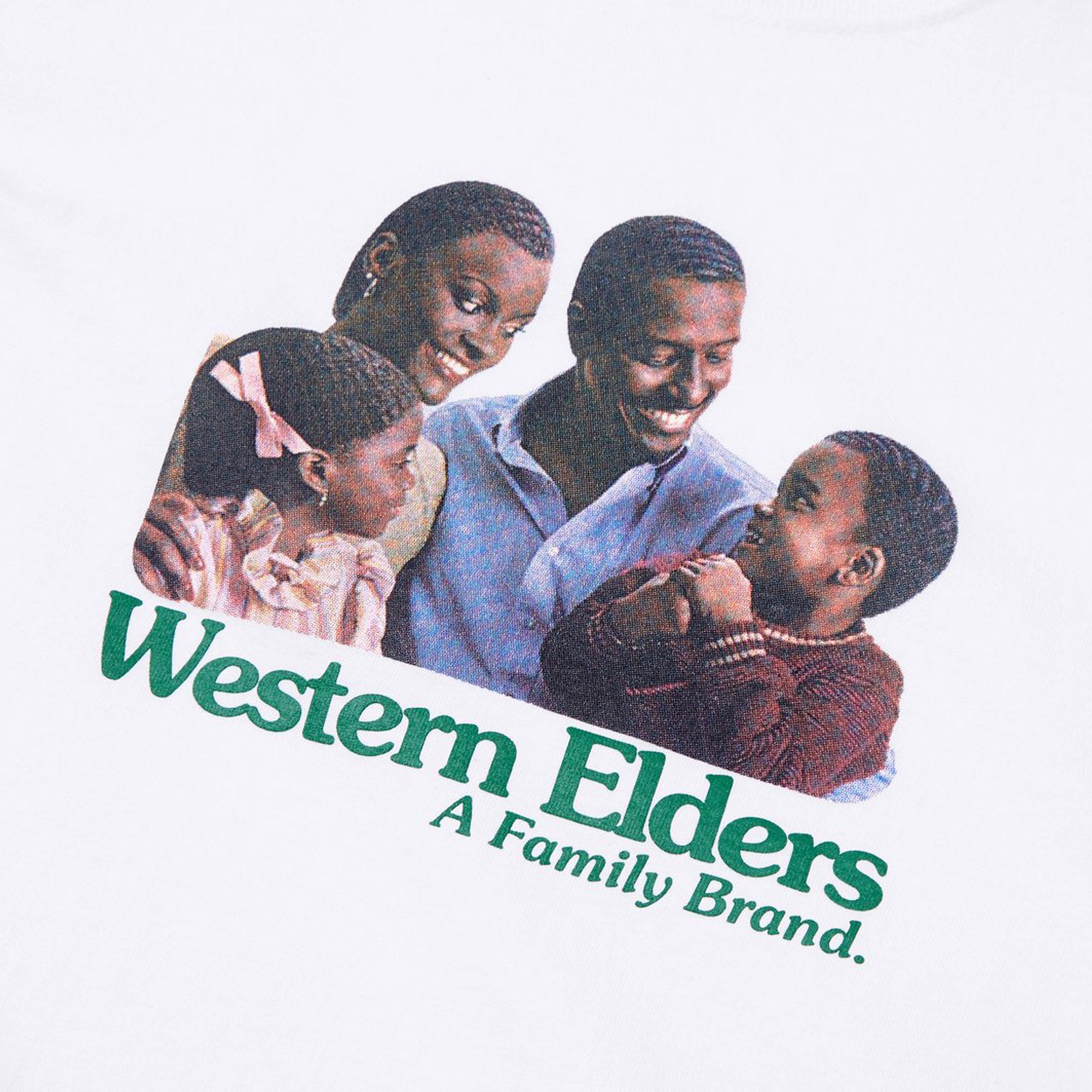 Western Elders Family Brand T-Shirt 'White'