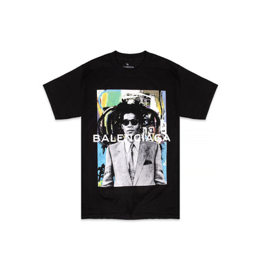 White Lightning Mens Basquiatlenciaga T-Shirt 'Black'