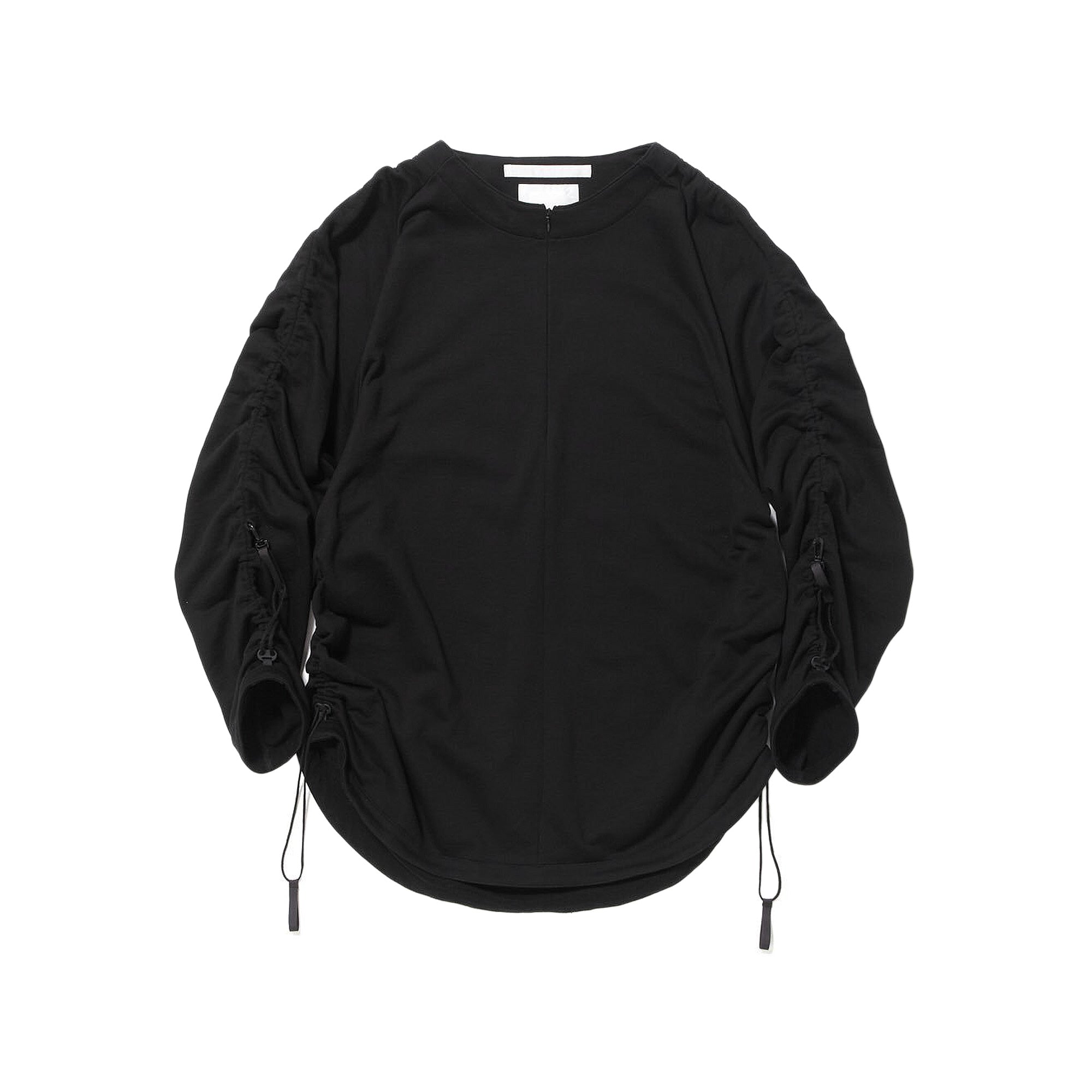 White Mountaineering Drawstring Shirring Half Zip