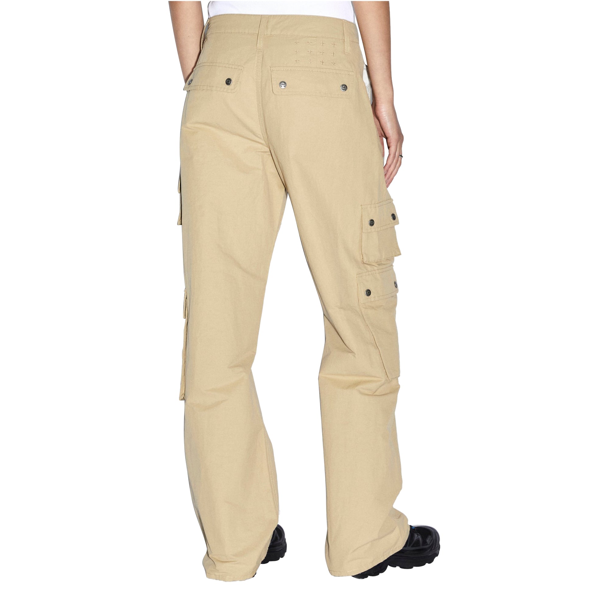 Ksubi Womens Drill Cargo Khaki