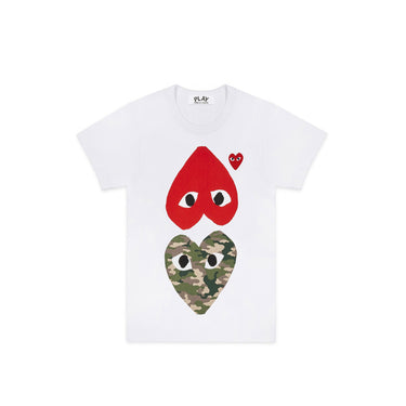 CDG PLAY WOMENS TEE