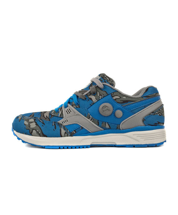 Reebok x Stash: Pump Running Dual (Cycle Blue/ Grey/ Steel/ Grey)