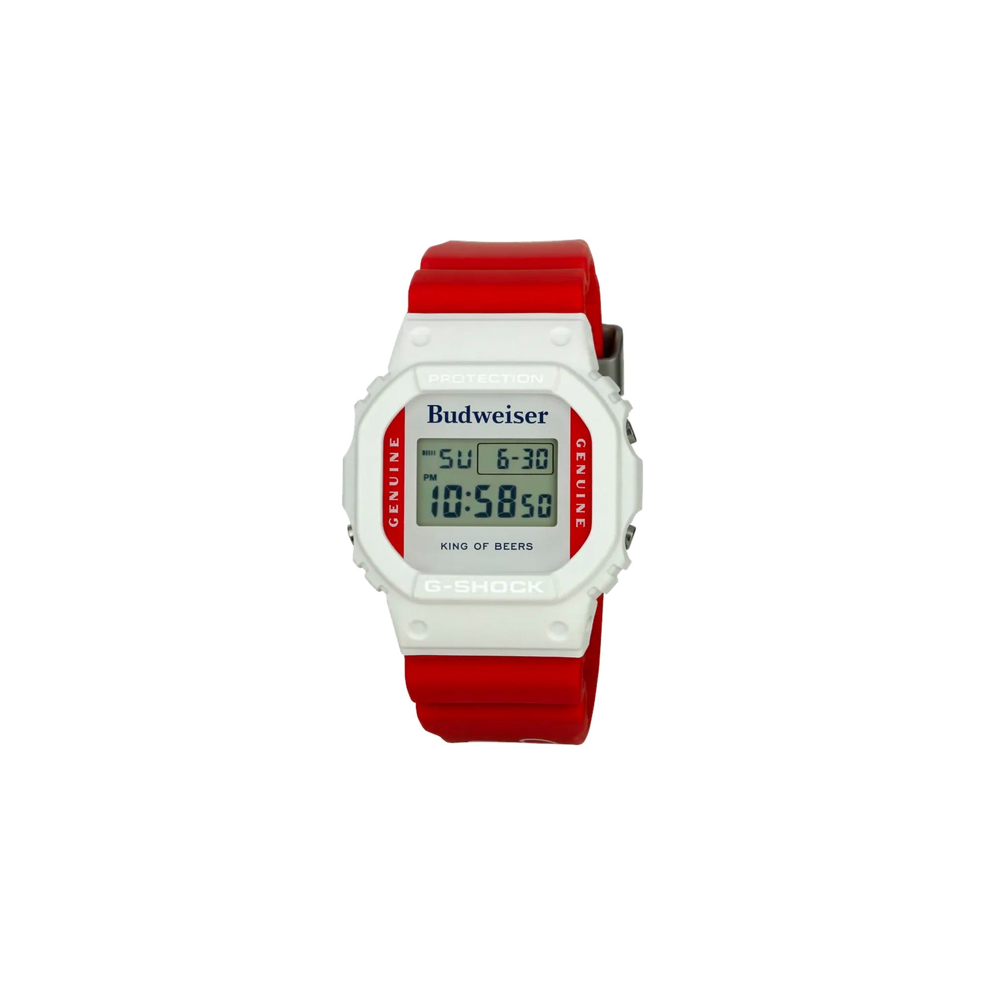 G-Shock Mens Budweiser Watch 'Red/White'