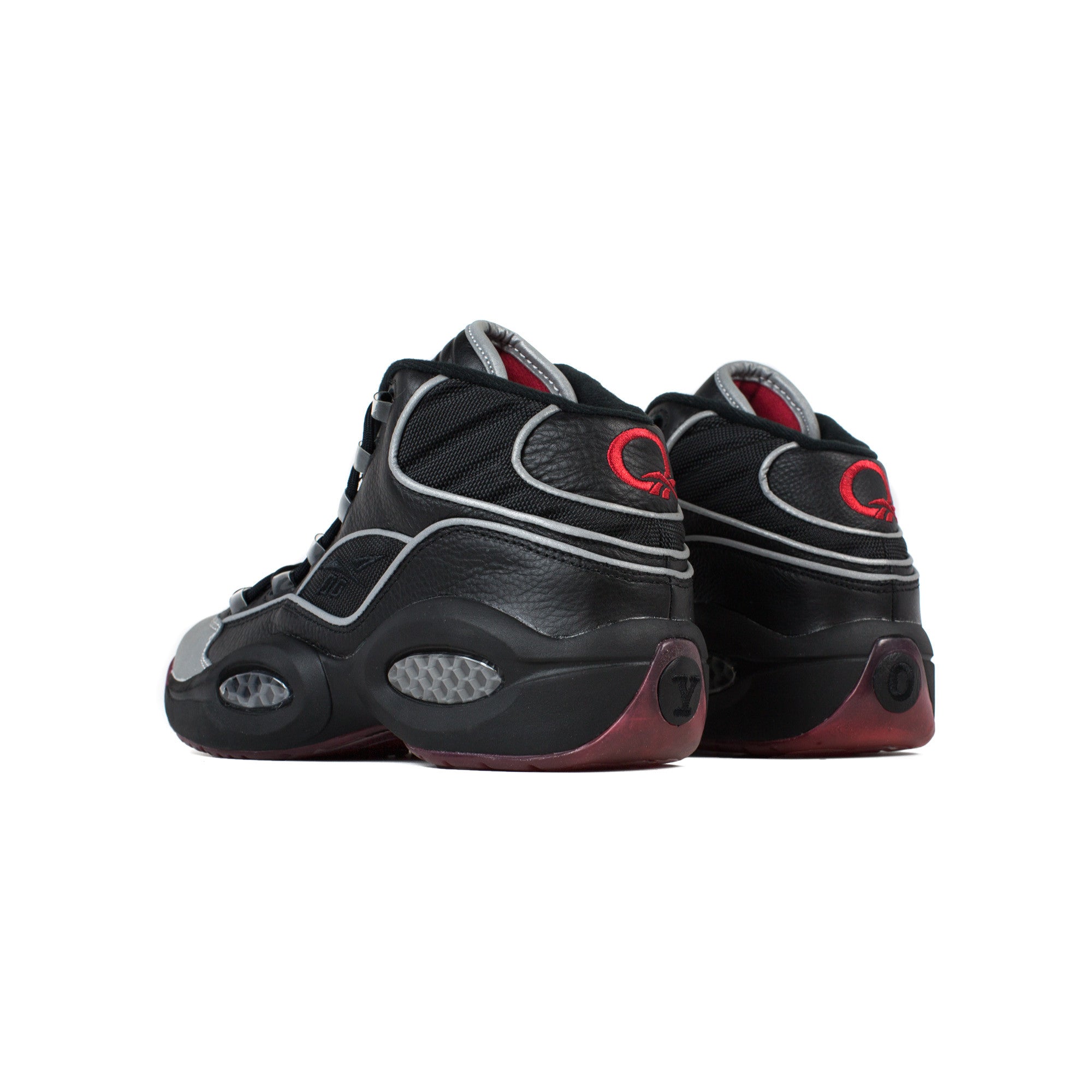 reebok, mens, question mid a5, bd4152, questions, question mid, jadakiss, 3m, reflective, silver