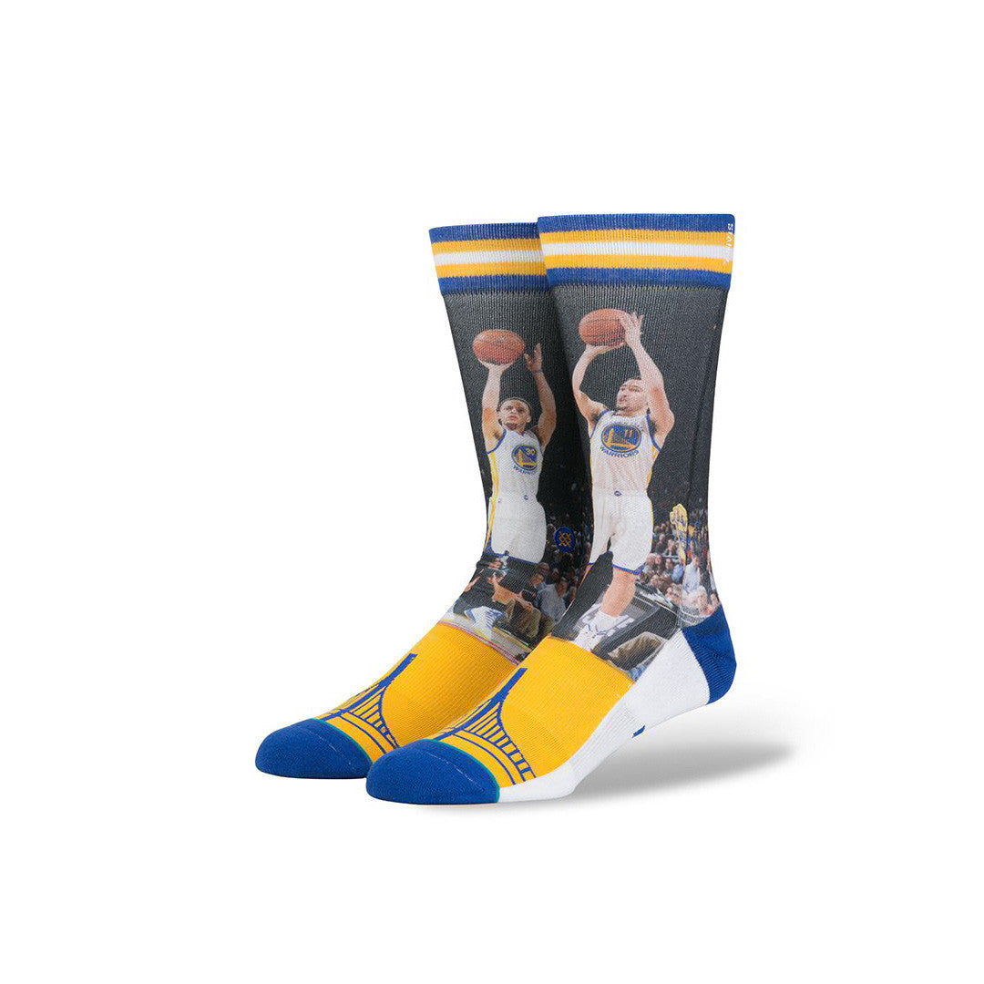 stance, socks, curry, thompson, blue, basketeball, stance socks, yellow, stephen curry, klay thompson, the warriors, warriors championship
