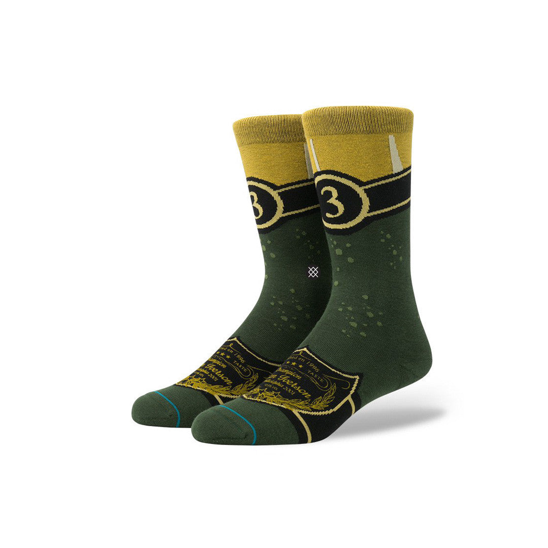 M545C16WIT, winning taste, green, stance, stance socks, socks, allen iverson, champagne