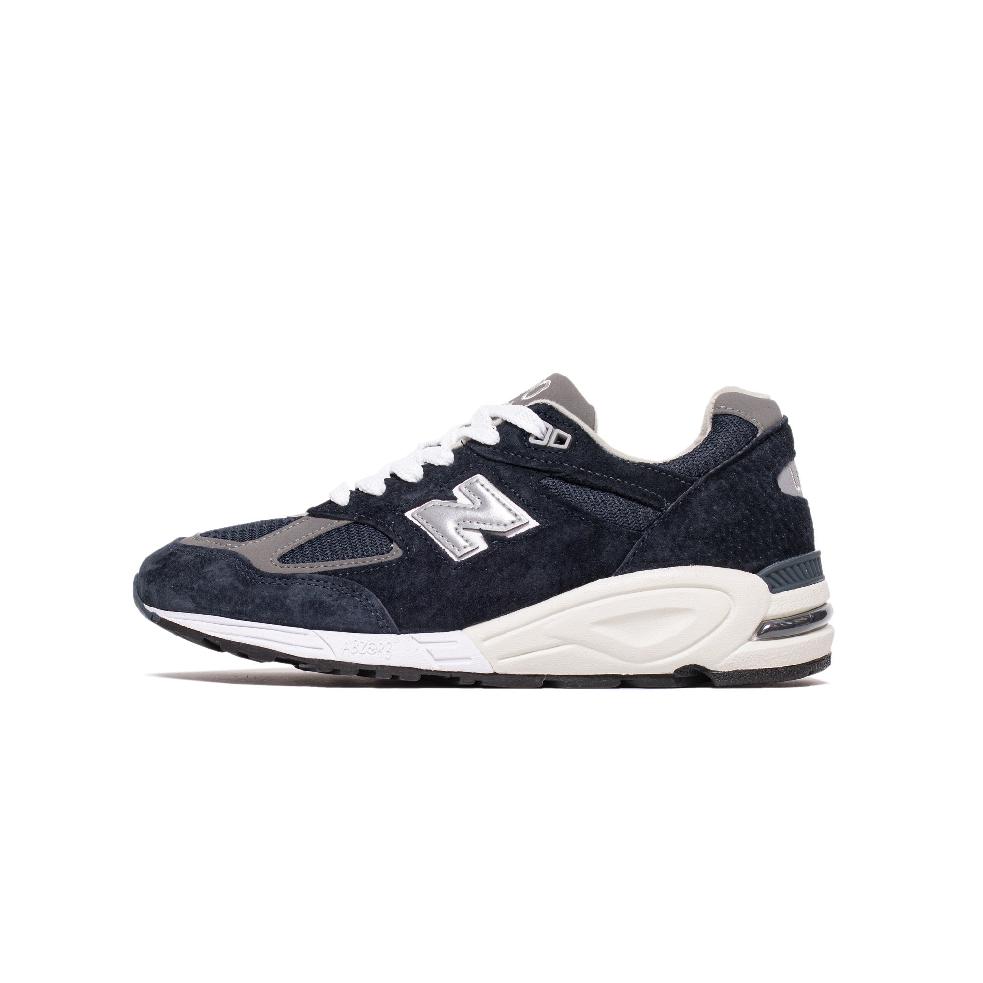 New Balance Mens Made US 990v2 Shoes 'Navy'