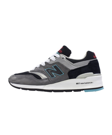 New Balance M997CGB Made In U.S.A. - Grey/Black/Turquoise