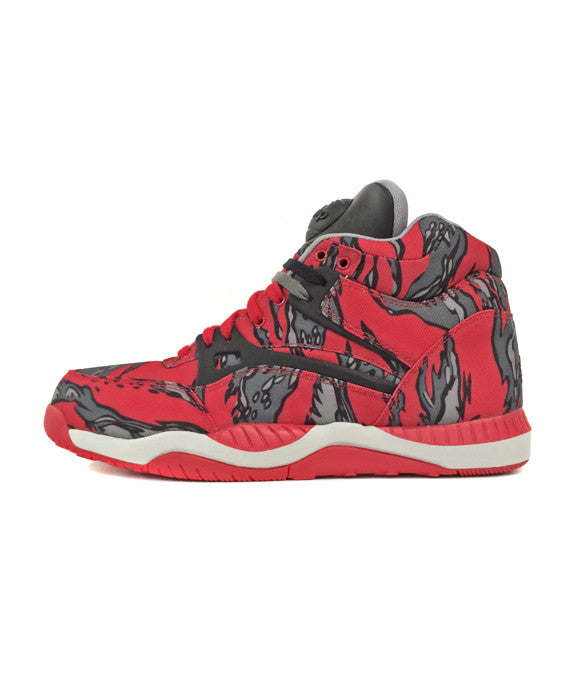 Reebok x Stash: Pump AXT (Red/ Grey/ Steel)