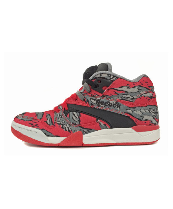 Reebok x Stash: Court Victory Pump (Red/ Foggy Grey/ Steel)