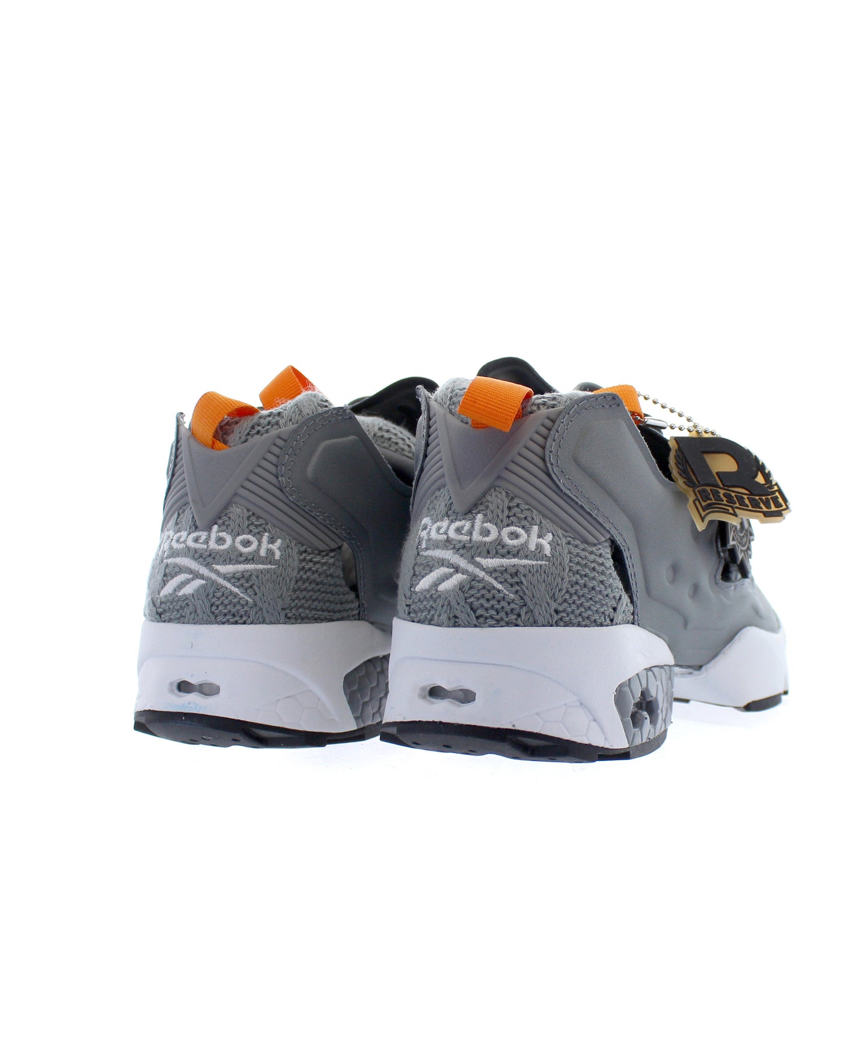 Reebok x Mita Sneakers: Instapump OG (Foggy Grey/White/Orange)